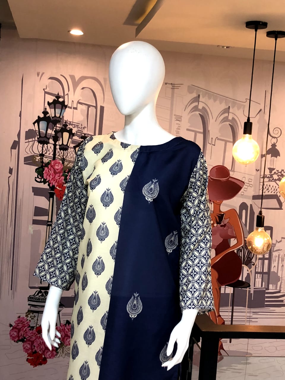 Tabassum digital print 2 pc