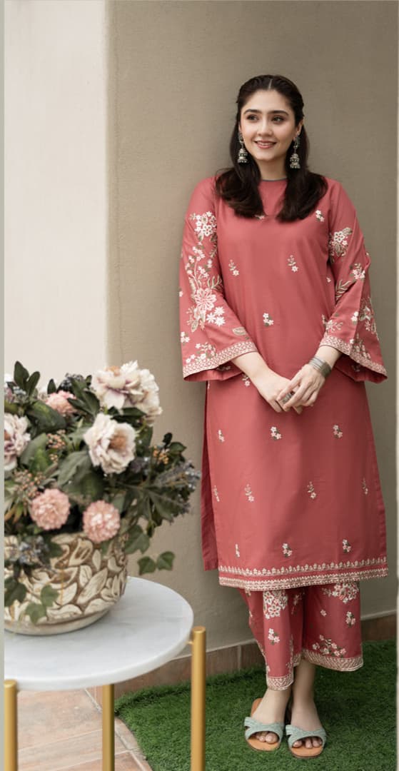Tabassum Embroidery 2 pc
