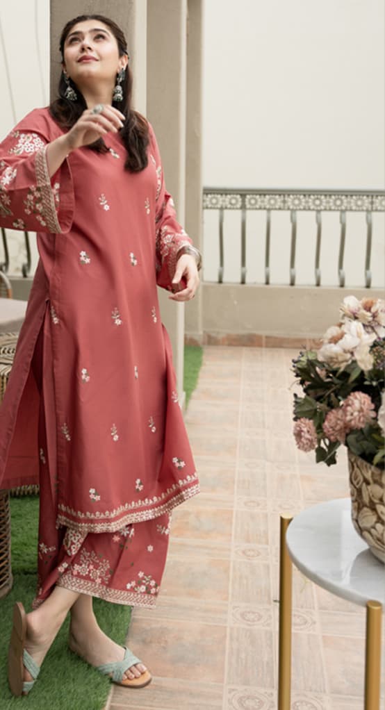 Tabassum Embroidery 2 pc
