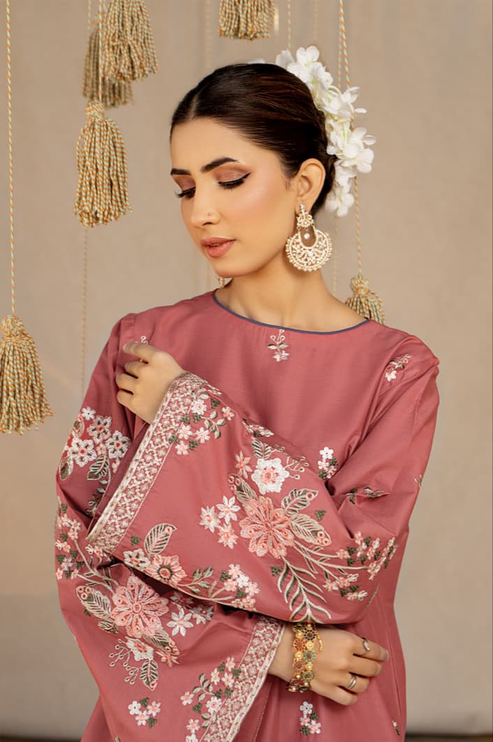 Tabassum Embroidery 2 pc