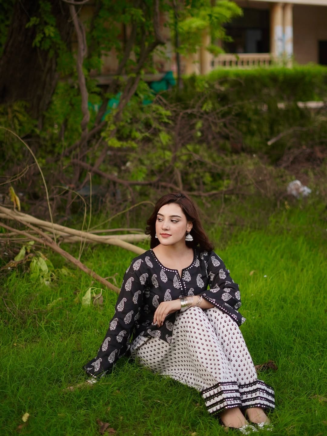 Leeray linen(Farshi co-ord)