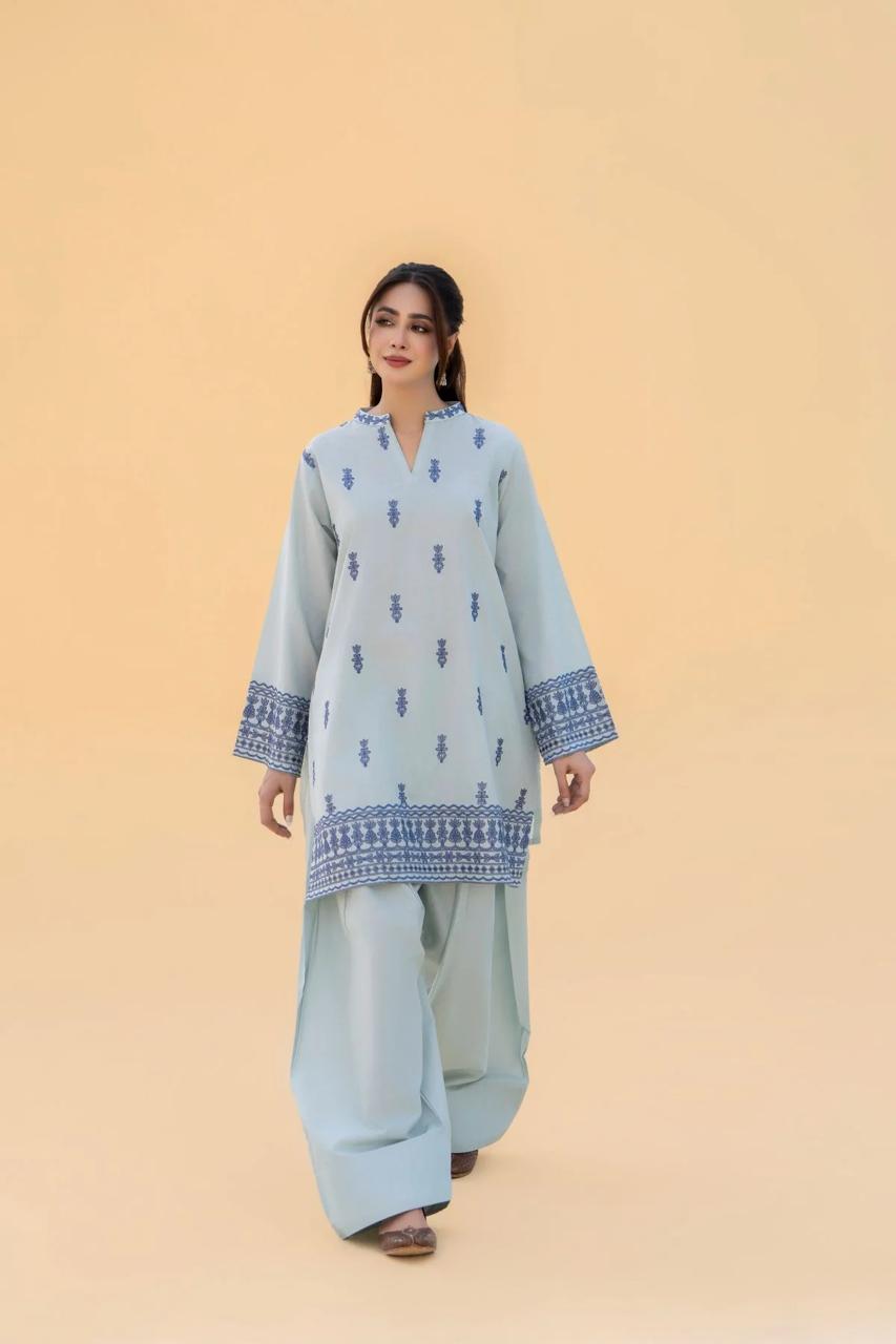 Tabassum Lawn 2pc (Farshi Shalwar)