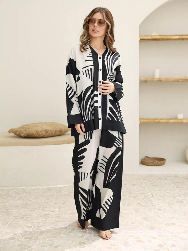Leeray digital co-ord set