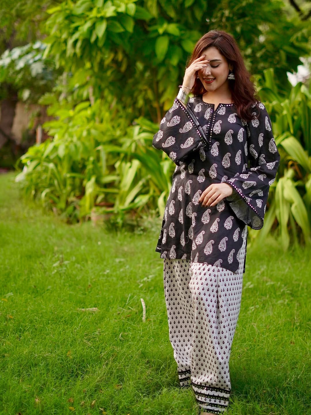 Leeray linen(Farshi co-ord)