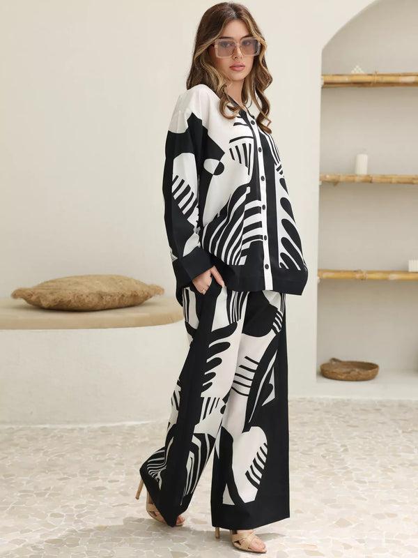 Leeray digital co-ord set
