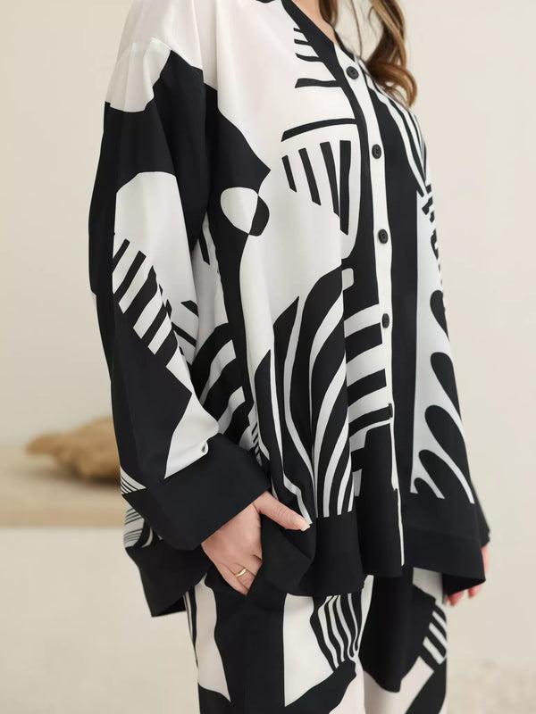 Leeray digital co-ord set