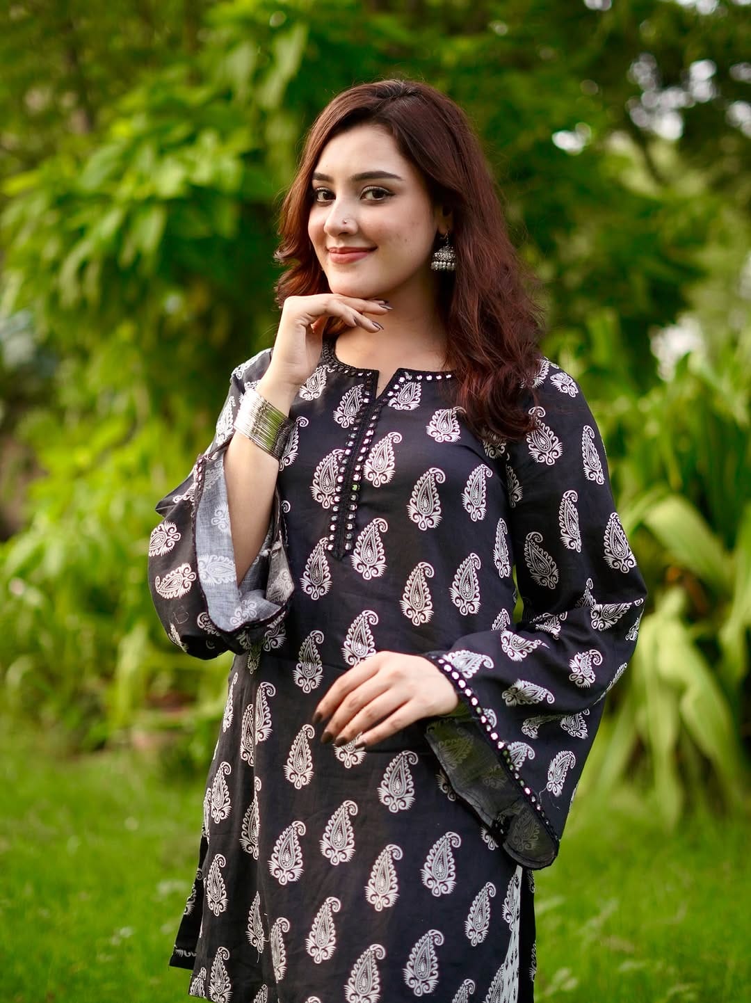Leeray linen(Farshi co-ord)
