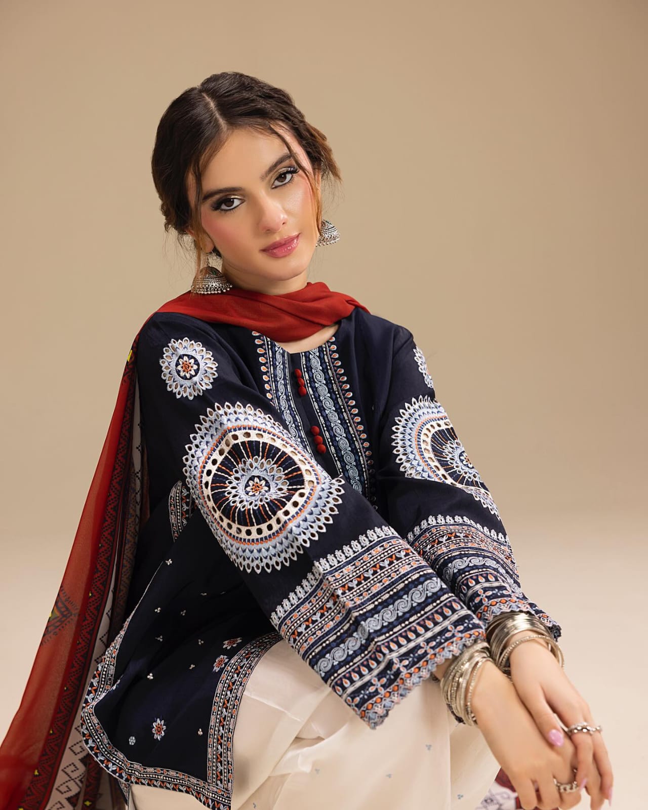 LEERAY EMBROIDERY 3PC