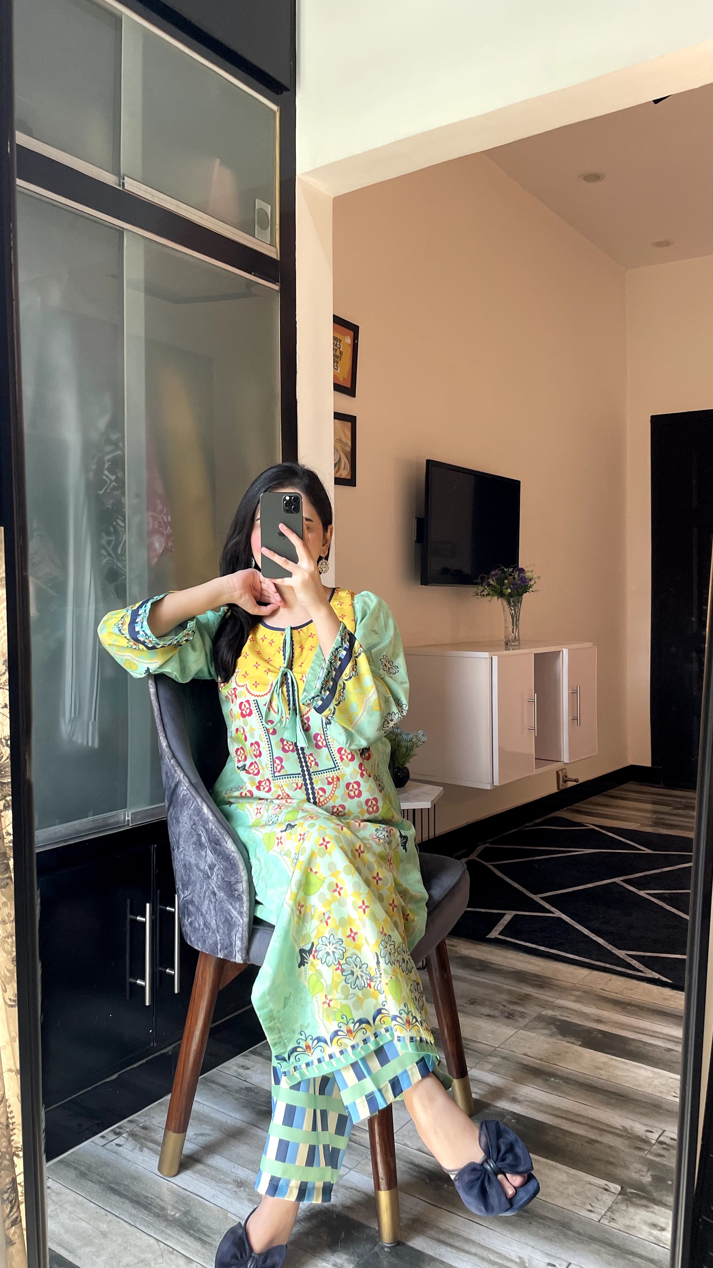 Leeray digital printed co ord