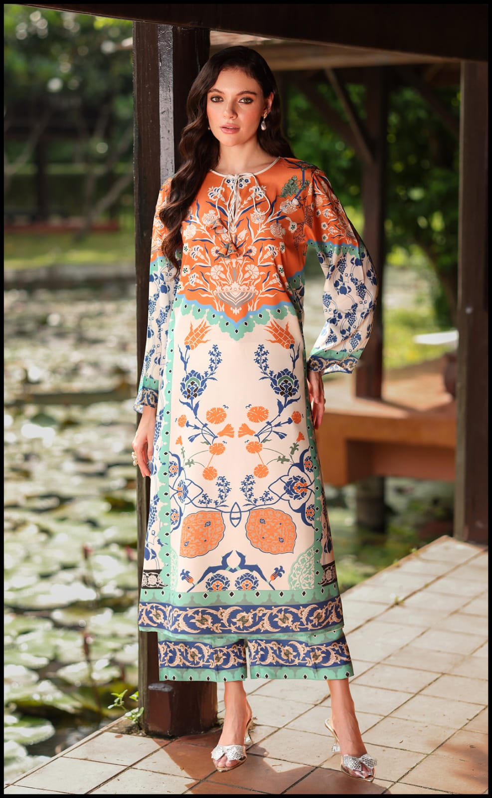 Leeray digital printed co-ord