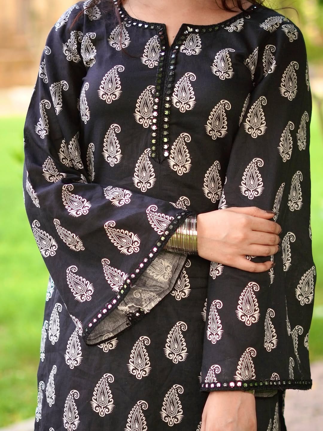 Leeray linen(Farshi co-ord)