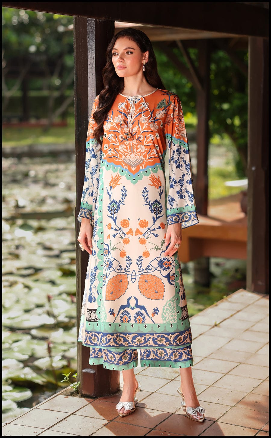 Leeray digital printed co-ord