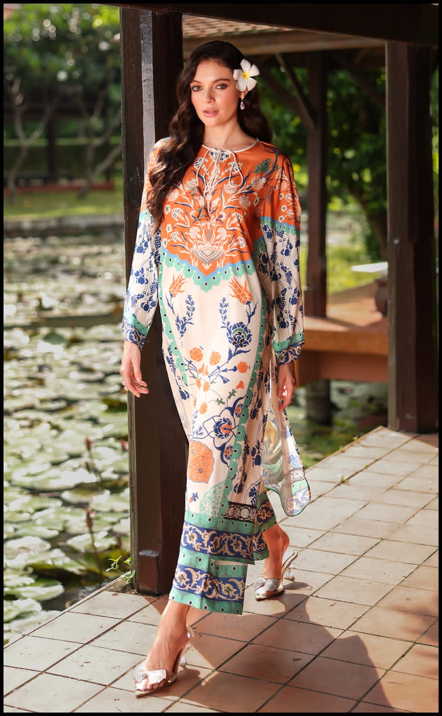 Leeray digital printed co-ord