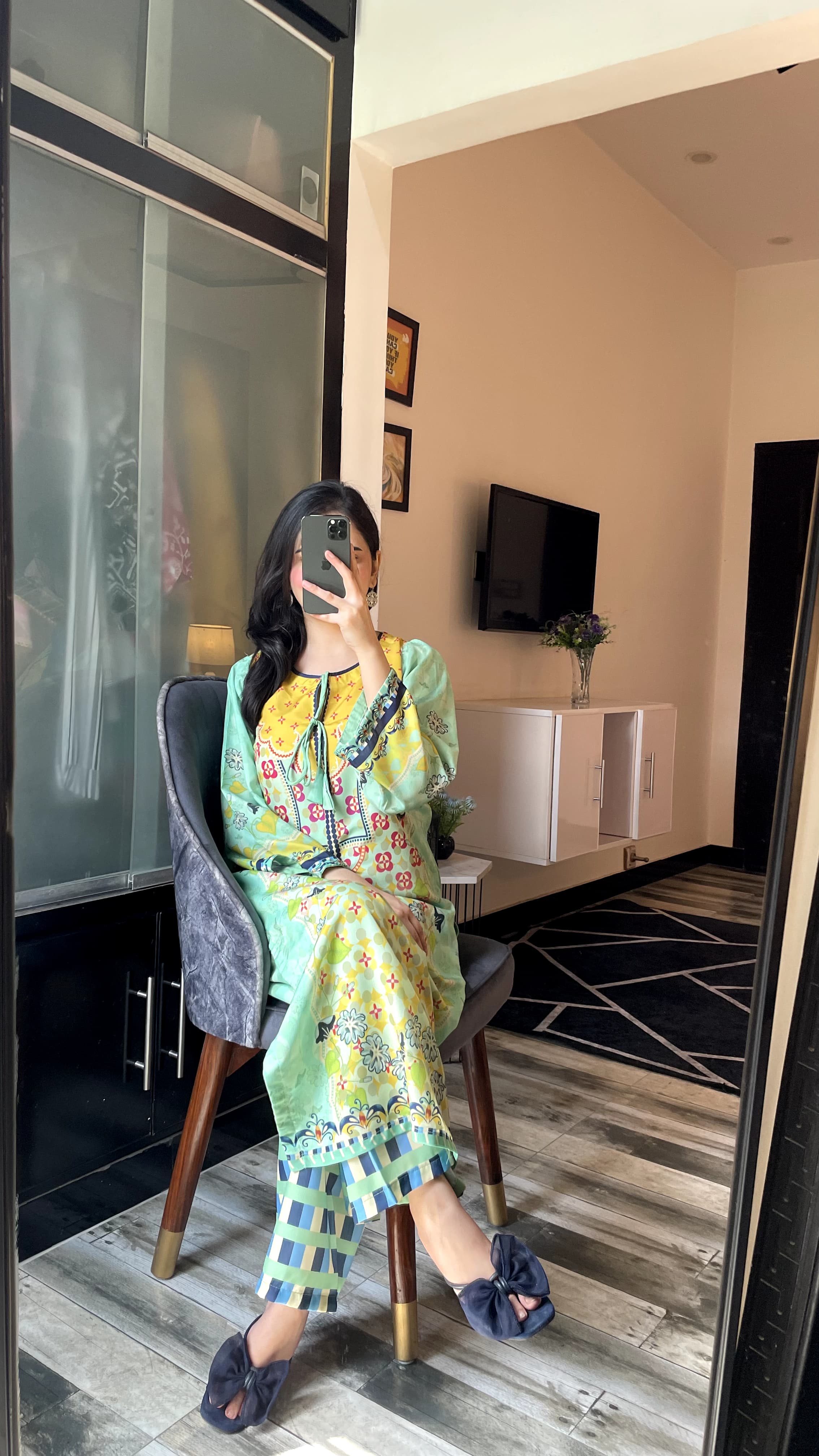 Leeray digital printed co ord